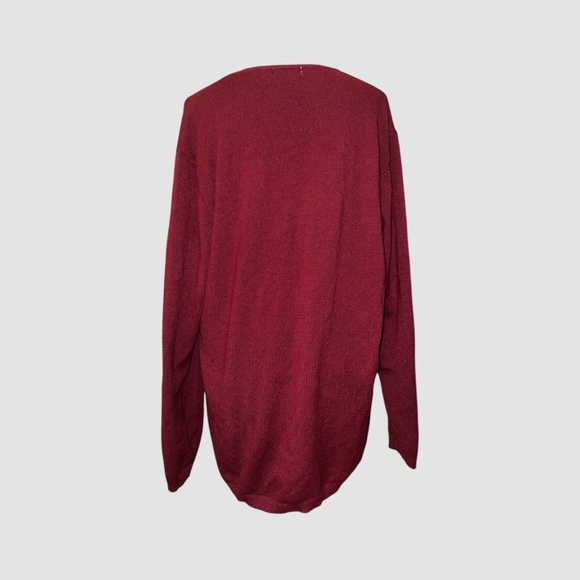 Burgandy sweater - Picture 3 of 4